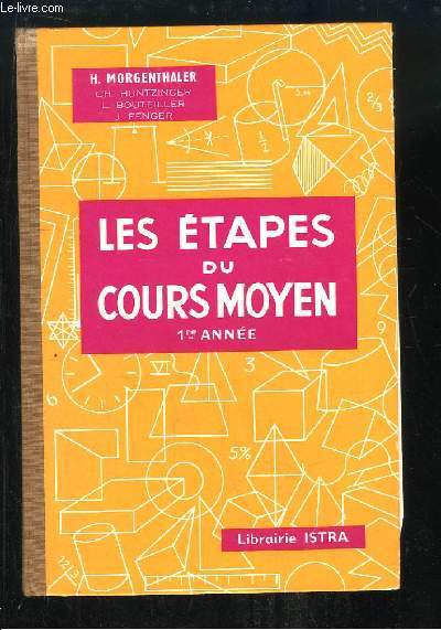 Les tapes du Cours Moyen, 1re anne. Manuel de Calcul.