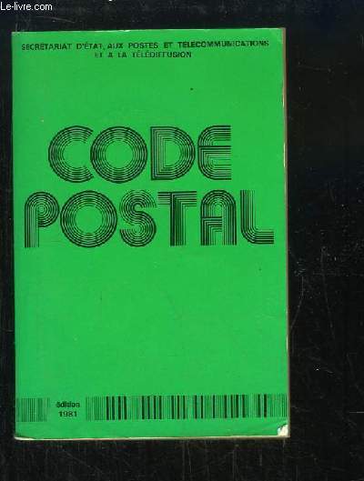Code Postal, 1981