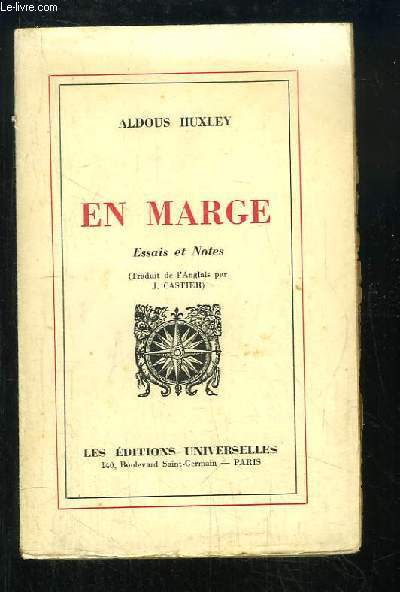 En Marge. Essais et Notes