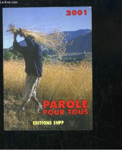 Parole pour tous, 2001