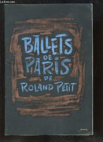 Ballets de Paris, de Roland PETIT