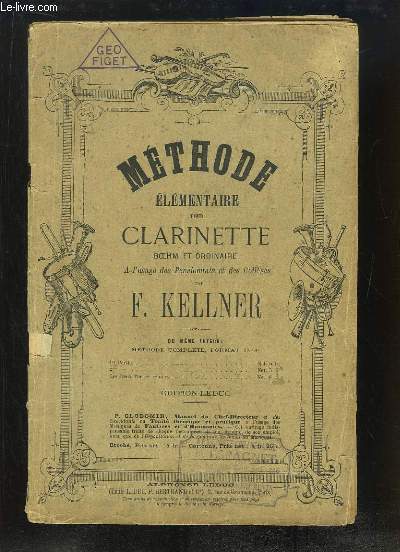 Mthode lmentaire pour Clarinette, Boehm et Ordinaire