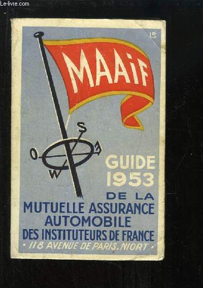 Guide touristique 1953, de la Cte d'Azur et de la Corse.