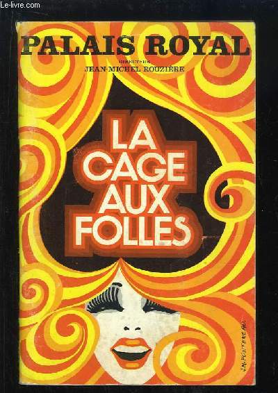 Programme du Thtre du Palais Royal : La Cage aux Folles.