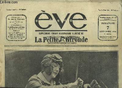Eve (Supplment fminin de La Petite Gironde). N219 - 5e anne : Le Miracle des Loups