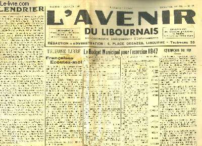 L'Avenir du Libournais, N67 - 3e anne : La politique extrieure de l'Autriche ...