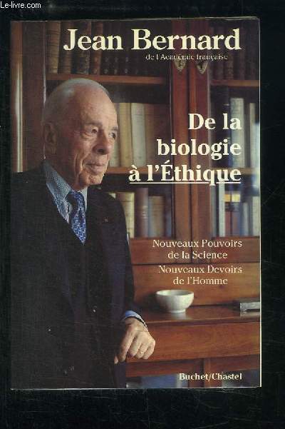 De la biologie  l'Ethique