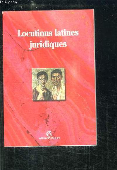 Locutions Latines juridiques.