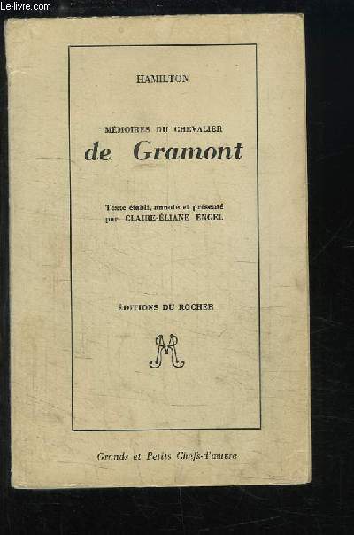 Mmoires du Chevalier de Gramont.