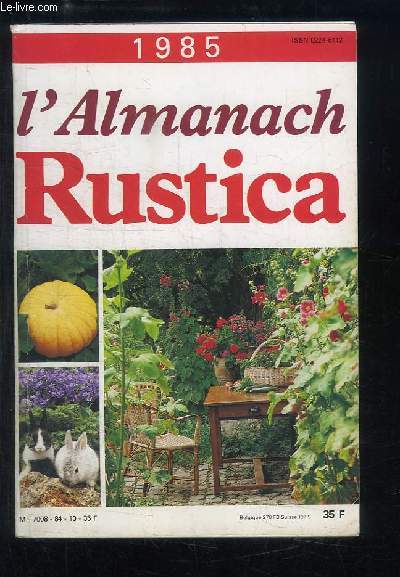 L'Almanach Rustica - 1985