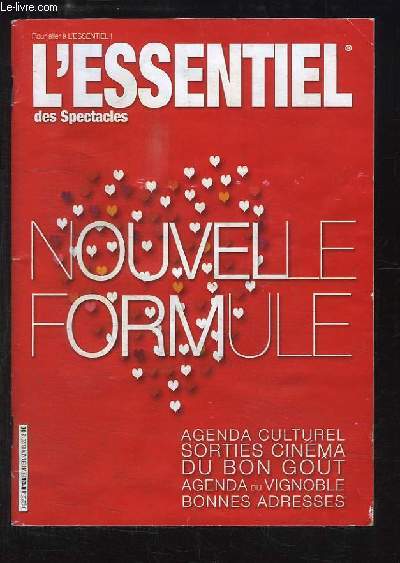 L'Essentiel des Spectacles, n136 : Nouvelle formule.