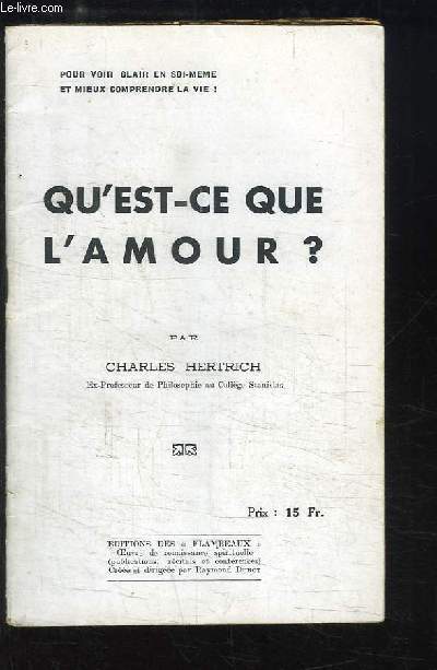 Qu'est-ce que l'Amour ?