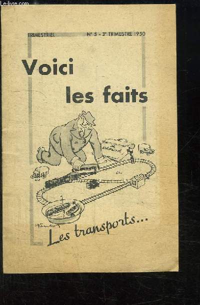 Voici les Faits N5 : Les transports.