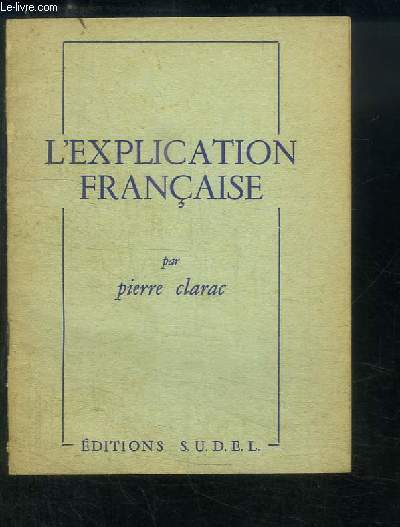 L'explication française