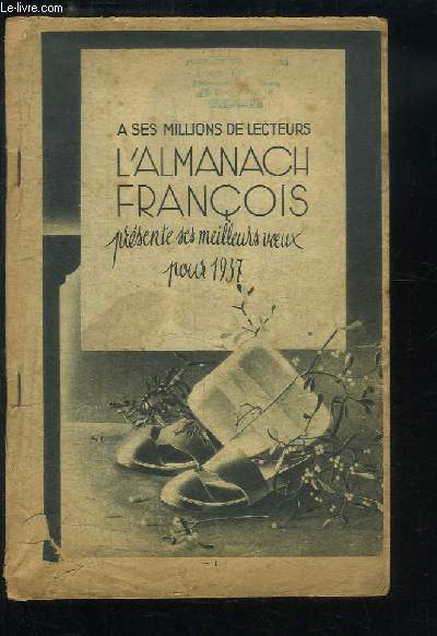 Almanach Franois - 1937