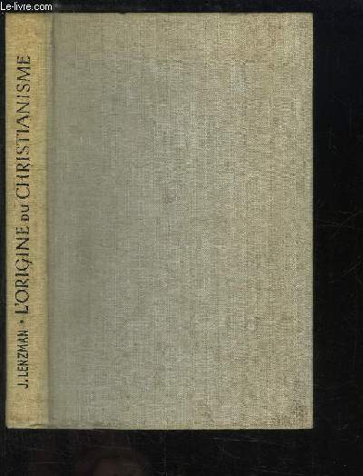 L'origine du christianisme