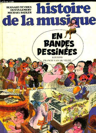 Histoire de la Musique, en bandes dessines.