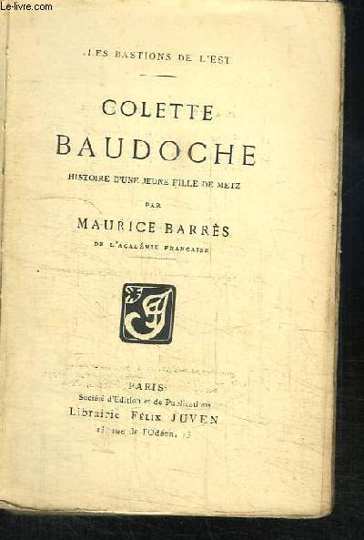 Colette Baudoche. Histoire d'une jeune fille de Metz.