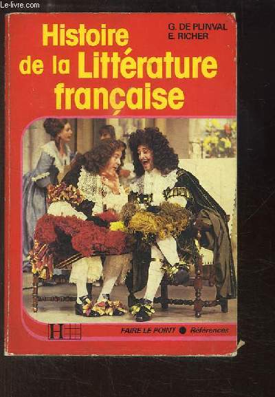 Histoire de la Littrature franaise.