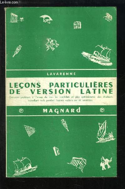 Leons particulires de version latine.