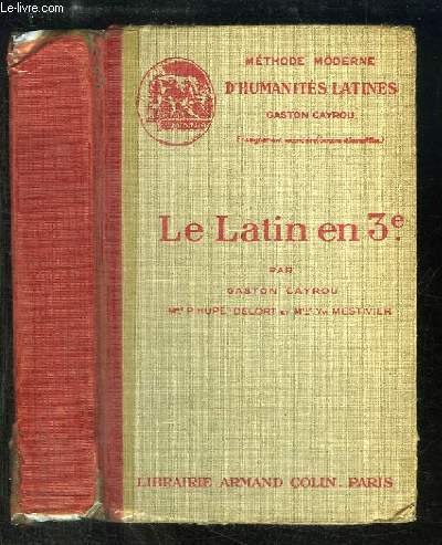 Le Latin en 3ème.