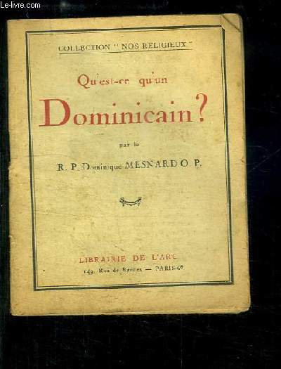 Qu'est-ce qu'un Dominicain ?