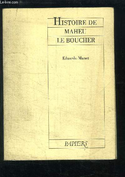 Histoire de Maheu Le Boucher.