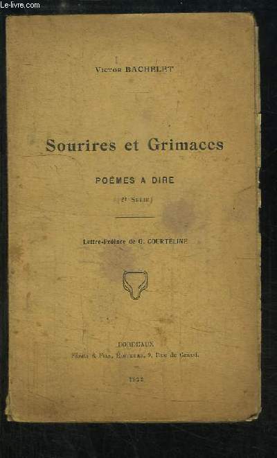 Sourires et Grimaces. Pomes  dire (2me srie).