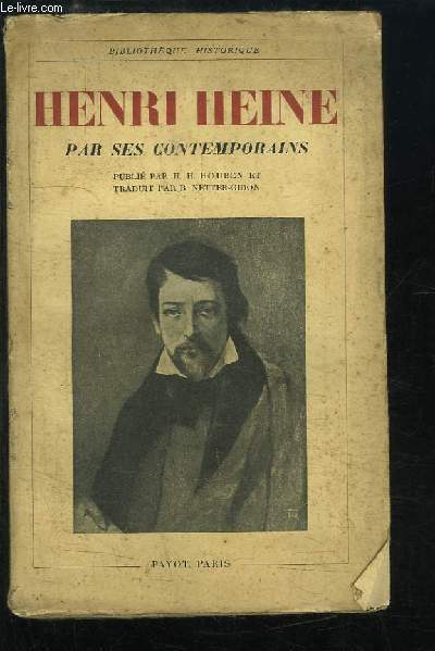 Henri Heine par ses contemporains.