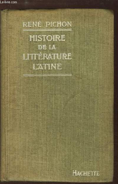 Histoire de la Littrature latine.