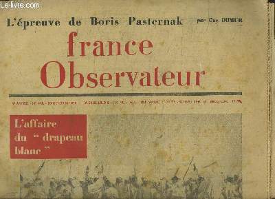 France Observateur n443 - 9me anne : L'affaire du 