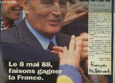 Programme de la Campagne Prsidentielle de 1988 de Franois Mitterrand 