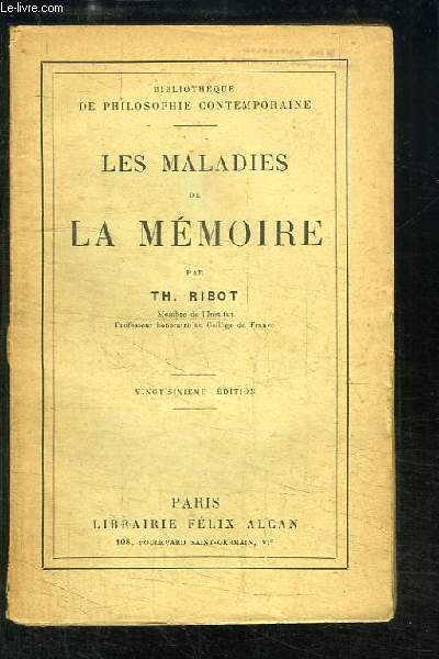 Les Maladies de la Mmoire.