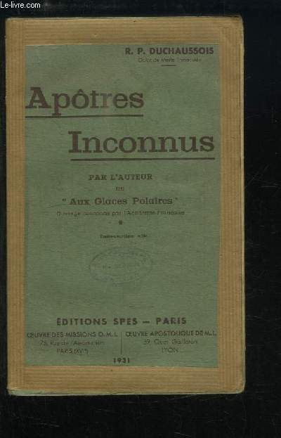Apôtres Inconnus.