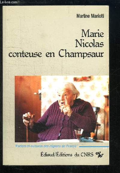 Marie Nicolas conteuse en Champsaur.