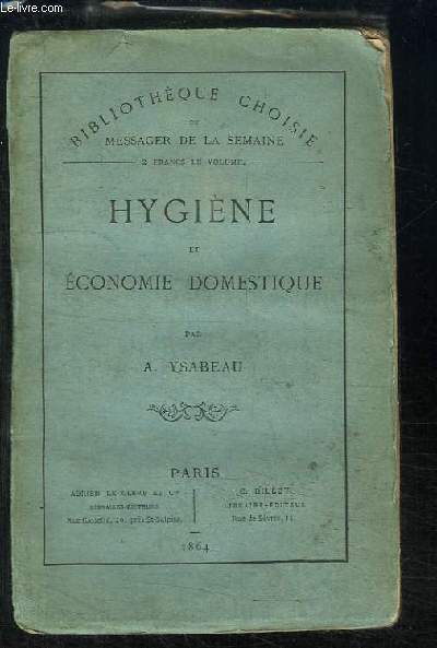Hygine et Economie domestique.