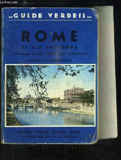Nouveau Guide de Rome et ses environs. Guide Verdesi.