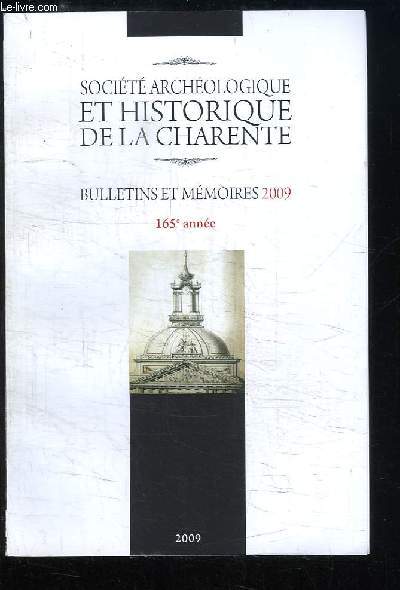 Bulletins et Mmoires 2009 - 165e anne