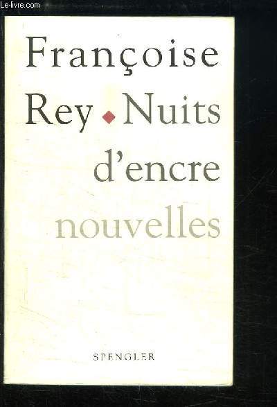 Nuits d'encre. - REY Françoise - 1994 - Photo 1/1