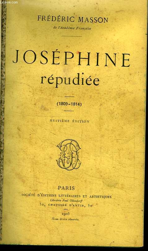 Josphine rpudie (1809 - 1814)