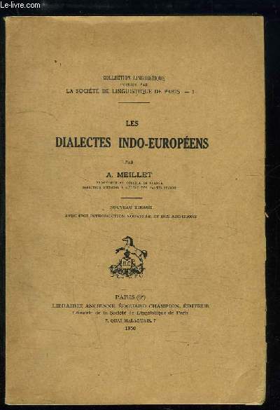 Les dialectes indo-europens.