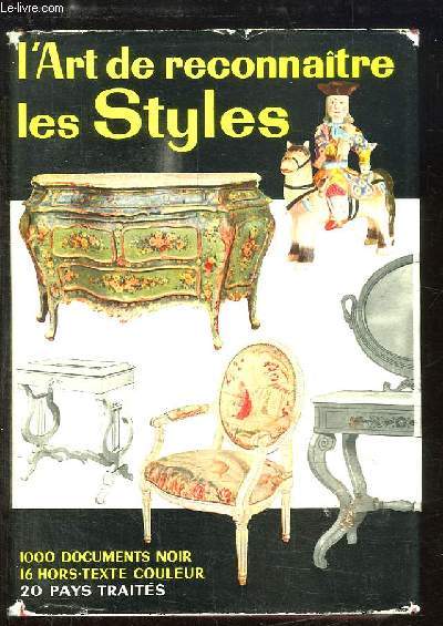 L'art de reconnaitre les styles.