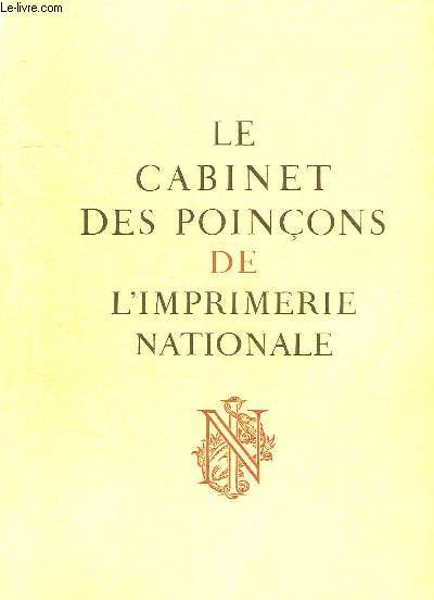 Le Cabinet des Poinçons de l'Imprimerie Nationale