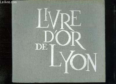 Livre d'Or de Lyon