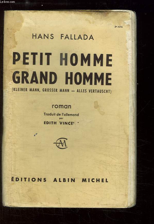 Petit Homme, Grand Homme (Kleiner Mann, Grosser Mann - Alles Vertauscht)