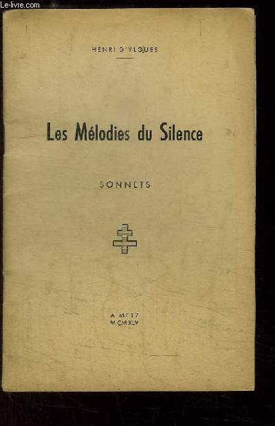 Les Mlodies du Silence. Sonnets