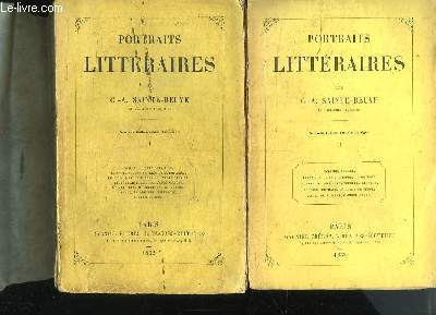 Portraits Littraires. EN 2 TOMES