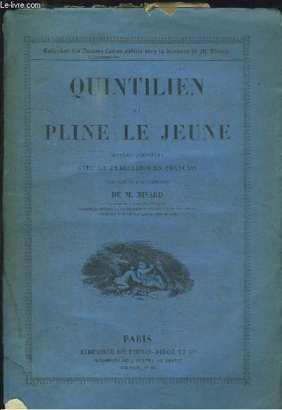 Quintilien et Pline Le Jeune