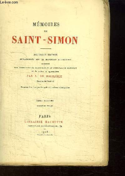 Mmoires de Saint-Simon. TOME 6