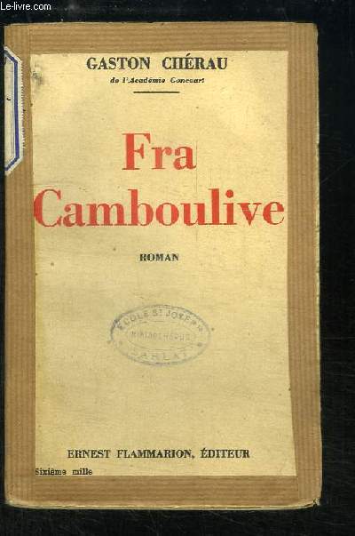 Fra Camboulive. Roman